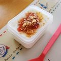 ma04tsu's cooksnap of when they made ヨーグルトに！イチゴときなこ！？.