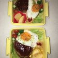 なつれんママ's cooksnap of when they made ロコモコ丼弁当.