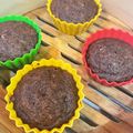 きくらげ's cooksnap of when they made 《レンジ》タッパーで米粉バナナ蒸しパン.