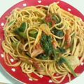 メリッサ＊'s cooksnap of when they made 【簡単レシピ】生トマトソースパスタ.