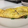 ぐりるび's cooksnap of when they made 豚ネギたまごのボリュームオムレツ♡.