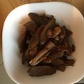 akubi0903's cooksnap of when they made 自家製こんにゃくと、豚肉とごぼうの炒め煮.