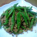 トマメガネ's cooksnap of when they made いんげんのひき肉ウマウマ炒め.