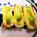 ka321ri's cooksnap of when they made ちくわ枝豆チーズ焼き.