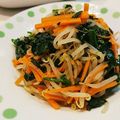 チャンカナママ、's cooksnap of when they made 簡単♪ほうれん草ともやしのナムル♡.