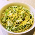 こうまさmam's cooksnap of when they made 水菜と卵だけの簡単サラダ.