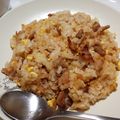 ooゆなoo's cooksnap of when they made 「卵と豚肉のネギチャーハン」.