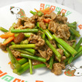 大魔女's cooksnap of when they made 旨！美味！牛肉とにんにくの芽のウマ炒め.