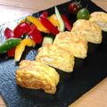 mayuyuキッチン's cooksnap of when they made あまり甘くないゴマ入り出し巻き卵焼き.