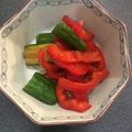 クックNY203N☆'s cooksnap of when they made パプリカ～漬物.