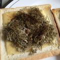 自由キッチン's cooksnap of when they made とろろ昆布のねばねば和風トースト.