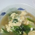 ぷぉん's cooksnap of when they made あったか白菜＆玉ねぎの卵スープ.