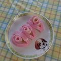 ラリー＆サラ's cooksnap of when they made おせち♥かまぼこ飾り切りバラの花.