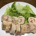 クックUI71Q8☆'s cooksnap of when they made 電子レンジでヘルシー生ハムの鶏ささみ巻き.