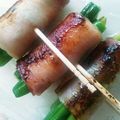 キャラメグ♪'s cooksnap of when they made さやいんげんのベーコン巻き.