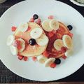 x飴x's cooksnap of when they made ◎ふんわり米粉パンケーキ◎.