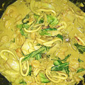 おしひと's cooksnap of when they made イカと海老のカレーマヨネーズ炒め♪.