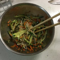 あゆさん0114's cooksnap of when they made 時短&簡単⁑もやしとキュウリの和え物♡.