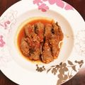 ❁Abake❁'s cooksnap of when they made フライパン１つで作るロールシチュー.