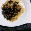 yarhag's cooksnap of when they made 激ウマ！とろねば☆納豆と蕨のスパゲティ.
