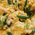 ♡ЁМi♡'s cooksnap of when they made 簡単♪麻婆豆腐の素で厚揚げとニラの卵とじ.