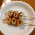 ゆすひと's cooksnap of when they made 蘇れ！昭和のおつまみ☆竹輪クシ.