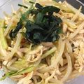 ちび７３'s cooksnap of when they made ササミともやしとキュウリのナムル.