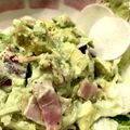 クックｕち's cooksnap of when they made ♪アボカドとサツマイモの簡単サラダ♪.