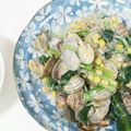 2525招き猫's cooksnap of when they made 最後の一滴まで♪あさりのバターコーン春雨.