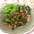 Amalka's cooksnap of when they made 子供も喜ぶ？人参とピーマン炒め.