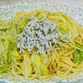 mamico_ole's cooksnap of when they made 美味!しらすと春キャベツのペペロンチーノ.
