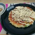 lyrico☆'s cooksnap of when they made アボカドのお好み焼き！.