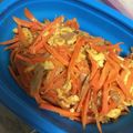 chihilow's cooksnap of when they made いなばのタイカレー缶で｢人参しりしり｣.