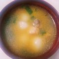 ＡＲＩＡ☆'s cooksnap of when they made 白玉味噌汁.