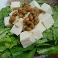 まいめる0720's cooksnap of when they made 納豆ドレッシングでお豆腐のサラダ.