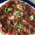 Yokchina's cooksnap of when they made トルコ料理☆薄焼きピザ・ラフマジュン.