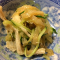 ココアLoveママ's cooksnap of when they made 塩くらげときゅうりの和え物.