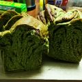 クック8AN5KG☆'s cooksnap of when they made 濃い♭ほろ苦い♭抹茶と餡子のマーブルパン.
