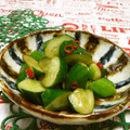 赤い電話's cooksnap of when they made 居酒屋さん風★きゅうりの浅漬け.