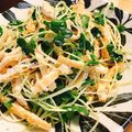 ☆糖質減らしてます☆'s cooksnap of when they made 油揚げとカイワレのガーリックサラダ♡.