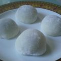 yumieurope's cooksnap of when they made 切り餅1個で　いちご大福.
