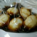 makichaki's cooksnap of when they made 【作り置き】半熟煮卵（味玉）.