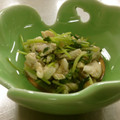 ☆莉柚芽帆☆'s cooksnap of when they made 豆苗とササミ和え♪.