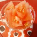 〜みみ〜's cooksnap of when they made 簡単♡乙女の甘～いトマト漬け♡.