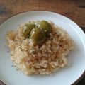 椿★楓's cooksnap of when they made オリーブの炊き込みご飯.