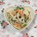 まさたかまま's cooksnap of when they made シャキシャキ蓮根とチキンのサラダ.