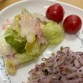 まっさーみ's cooksnap of when they made レタスとハムのサラダ♪.