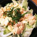 ちょ〜☆'s cooksnap of when they made ぷりシャキ！エビとアスパラのたまごサラダ.