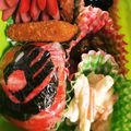りょうママ♡'s cooksnap of when they made ☆キュウレンジャー★キャラ弁☆.