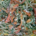 クックるん☆戦隊's cooksnap of when they made 子供も喜ぶ♬簡単！水菜と人参の白和え.